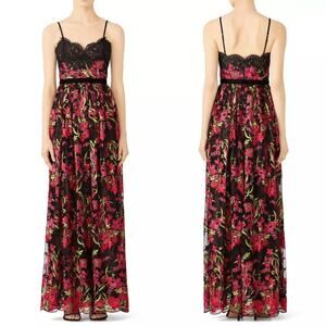 Elegant Floral Maxi Dress